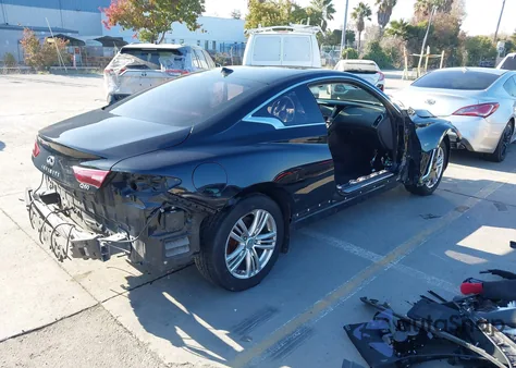 2017 Infiniti Q60 3.0T Premium from USA, damaged, VIN JN1EV7EK7HM360156